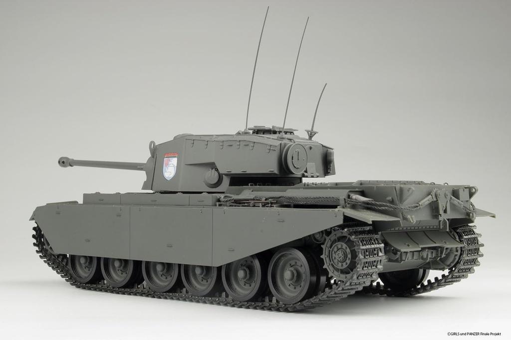 PLATZ Girls und Panzer Final Chapter Cruiser Tank A41 Centurion St. Gloriana Girls' Academy 1/35 Scale Plastic Model Kit GP-89