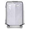 Clear Suitcase Cover with Black Trim - Thickened Protective Trolley Case Cover