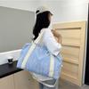 Fresh and lightweight short-distance outing portable travel bag women's trendy yoga bag outing picnic ingredients storage bag