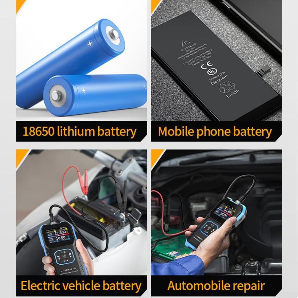 Easily Portable HRM10 Internal Resistance Tester with Built In Battery