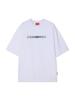 PSSHOPPER Ghost Logo High Density Short Sleeve T-Shirt [White]