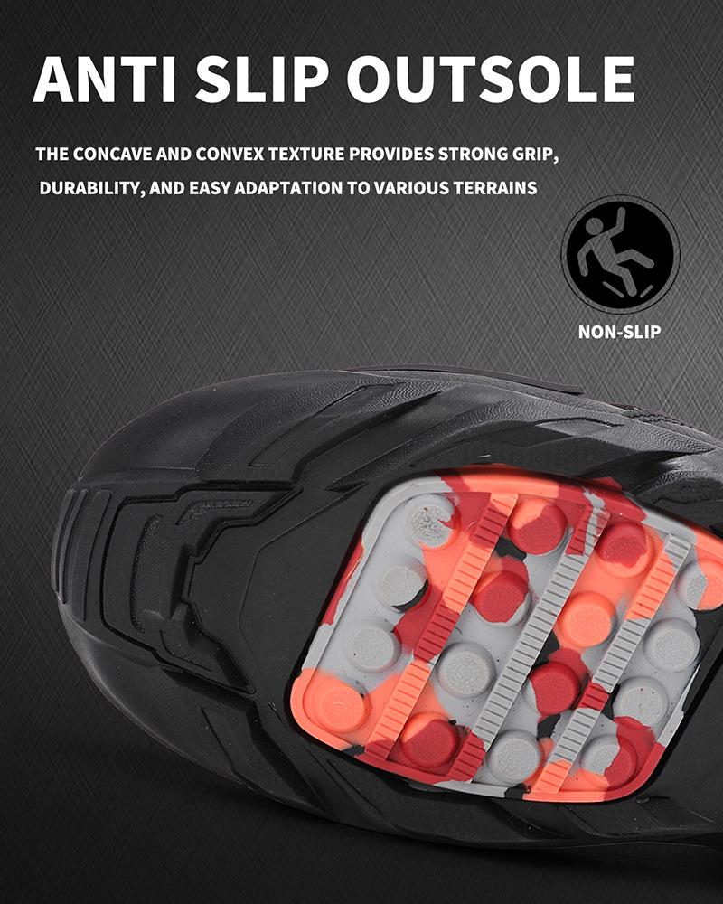 Rutschfeste Motorrad-Stiefel für Herren mit Gummisohle und Mikrofaser für Sport und Schutz