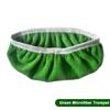 Verdicktes elastisches Band Flachmopp-Pads Korallenfleece/Mikrofaser/Chenille Ersatz Rotierender Kehrmopp Waschbares Feuchtwischtuch zur Bodenreinigung