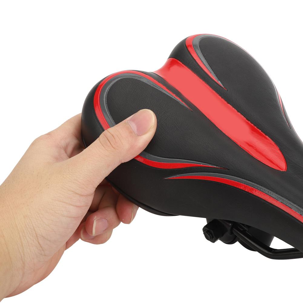 Sponge Non-slip Bike Seat Saddle Replacement Accessory for Mountain Road (red 112 bike saddle)
