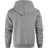 New Autumn Winter Men's Sweatshirt Multi Pocket Hooded Long-sleeved Velvet Jacket Top Casual Sports