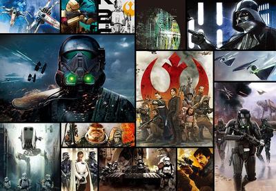 Puzzel 1000 elementów Star Wars ROUGE ONE (51x73,5cm)