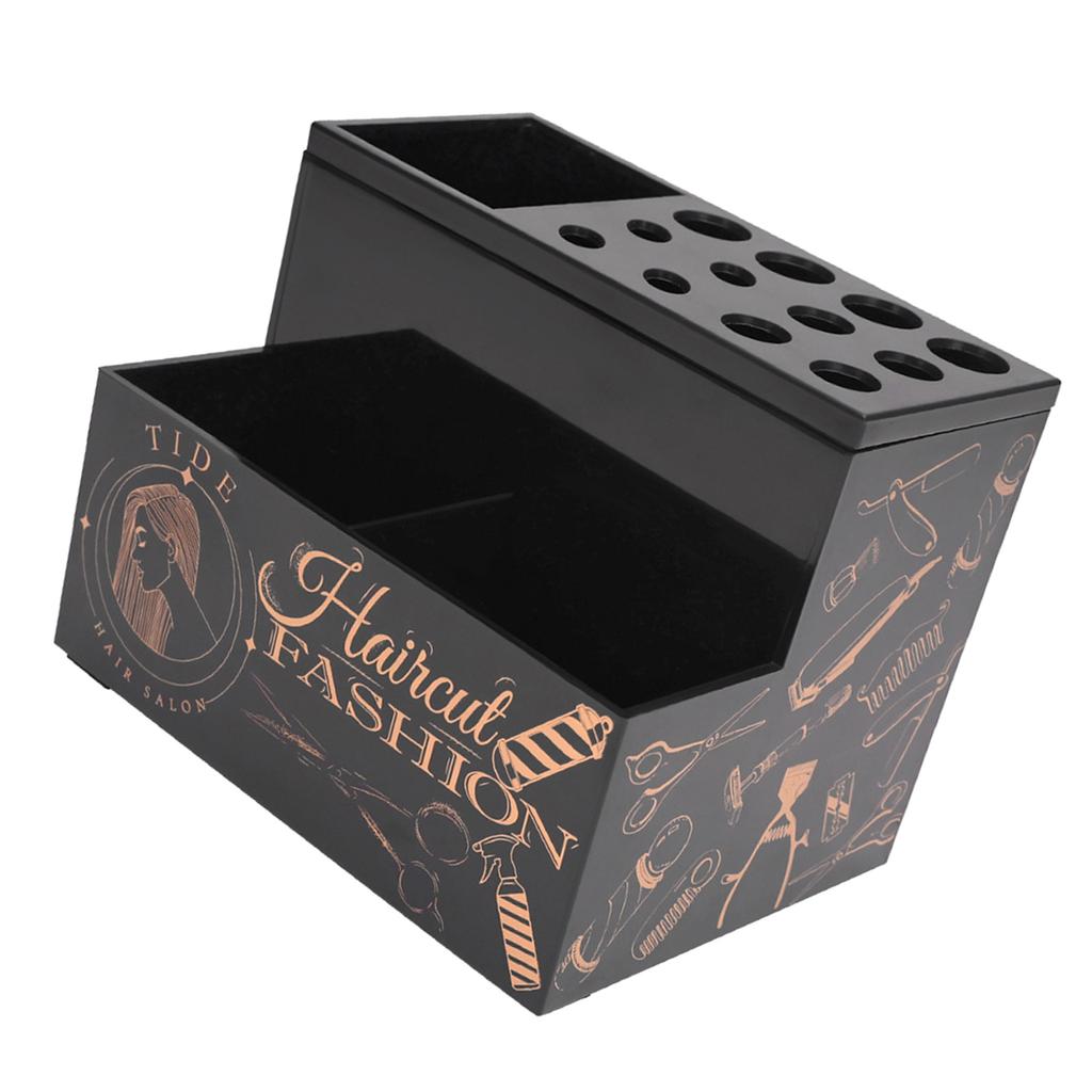 Hair Scissors Storage Box,Shear Holder for Hair Salon,Professional Hairdressing Combs,Clips,Brush Storage Racks Tool Box