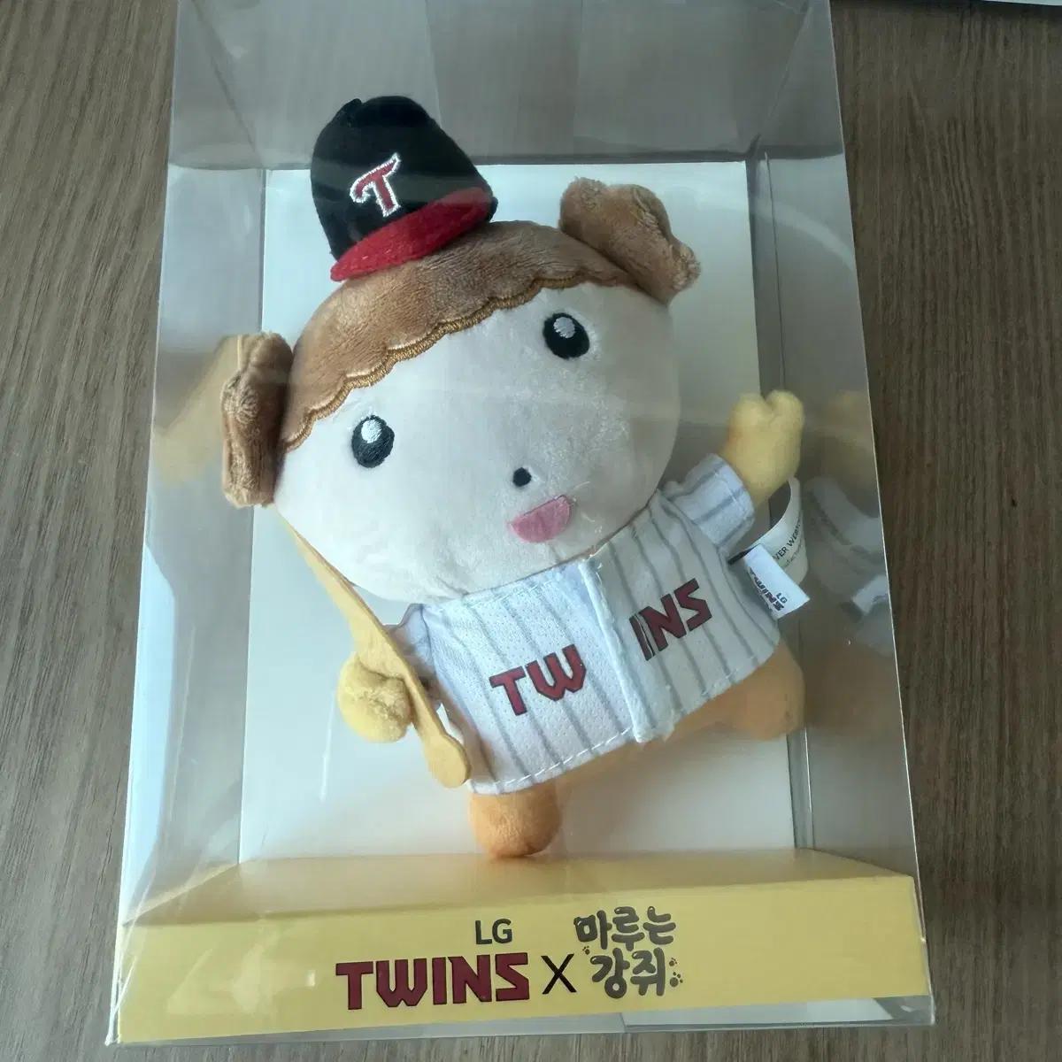 Mojo Maru Is Doing Lg Twins Maru Meru Meru With The Kang Ju Baseball Doll Keyring!