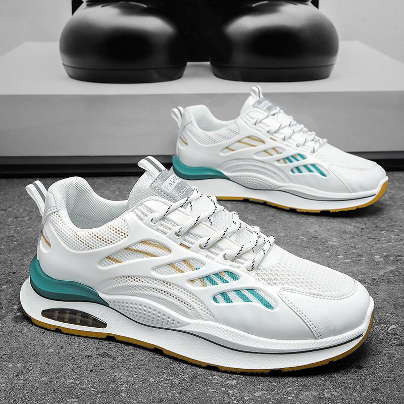 Printemps nouvelles chaussures de sport confortables chaussures pour hommes chaussures décontractées pour hommes chaussures de papa chaussures de course en maille respirante