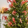 Cartoon Christmas Candy Canes Pendant Handmade Christmas Tree Lollipop Decoration  Home Decoration