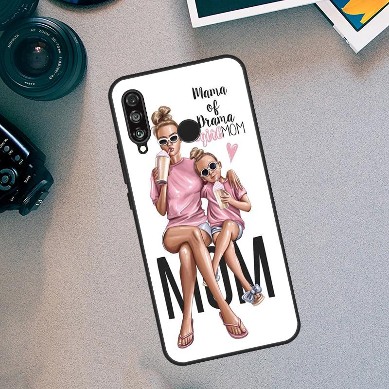 Baby Mom Girl Queen For Huawei Nova 5T 9 10 SE 3i 7i 8i 11i 12i Y60 Y61 Y70 Y72 Y73 Y90 Y91 P30 P40 Lite Case