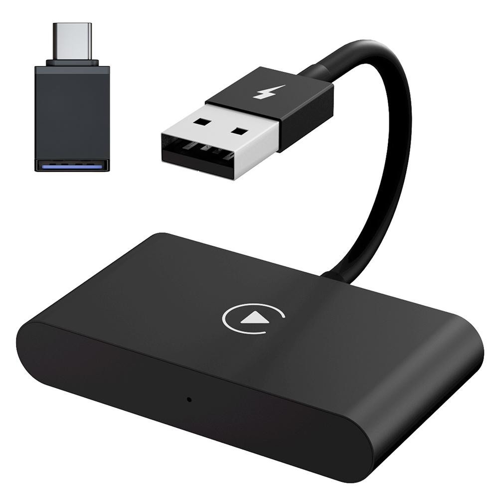 Wireless Carplay Dongle WIFI 2.4GHz 5GHz CarPlay Converter Plug Bluetooth-compatible 5.0 Low Power Consumption for IOS/Andriod