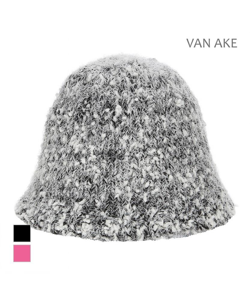 VANAKE Mixed Color Knit Bucket Hat_Vb3Zamm304Z