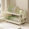 Nana Kitchen Double-Layer Countertop Dish Rack