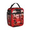 Florian Wirtz Insulated Lunch Bag Cooler Bag Lunch Container Football Soccer Leakproof Tote Lunch Box Food Bag School Picnic