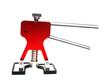 Professional Car Paintless Dent Repair Tools Hand Tool Car Body Depression Repair Dent Puller Straightening Dents Instruments
