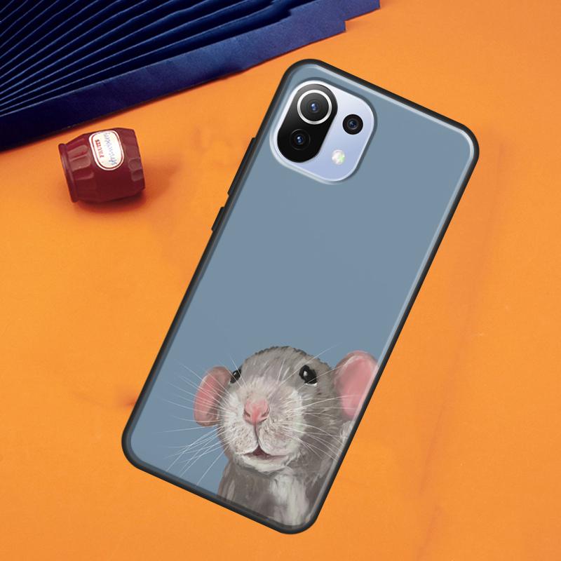 Mouse Rat Case For POCO F5 X3 X5 Pro F3 F4 X4 GT M5s C40 Cover For Xiaomi 13 11T 12T Pro 12 Lite 12X
