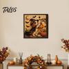 3D Imitation Pearl Painting Kit Halloween Faux Kit, Puppy Ghost Art Craft Kits for Families Groups Adults Beginners, Home Wall Decor, DIY Stress