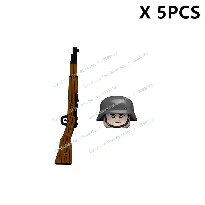 N661-670 NEW Military infantry Soldies Warriors Action Figures Building Blocks Accessories Collection Children's Toys Gifts