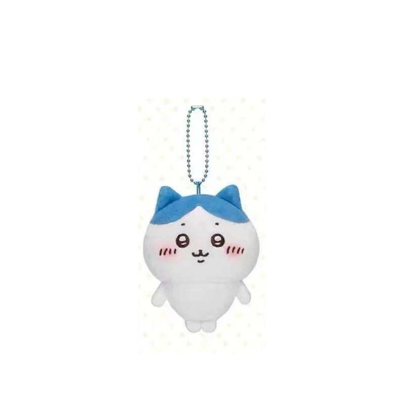 nime Figures Chikawas Cartoon Cute Plush Keychain Figures Hachiware Usachi Small Feet Pendant Self Deprecating Bear Doll Gift