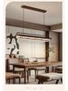 Song Dynasty Zen Chandelier: Retro Fabric, Rectangular Dining Room & Tea Room Light