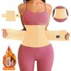 High Elastic Belly Belt for Men and Women Sports and Fitness Belly Shaping Postpartum Mesh Breathable Belt for Women