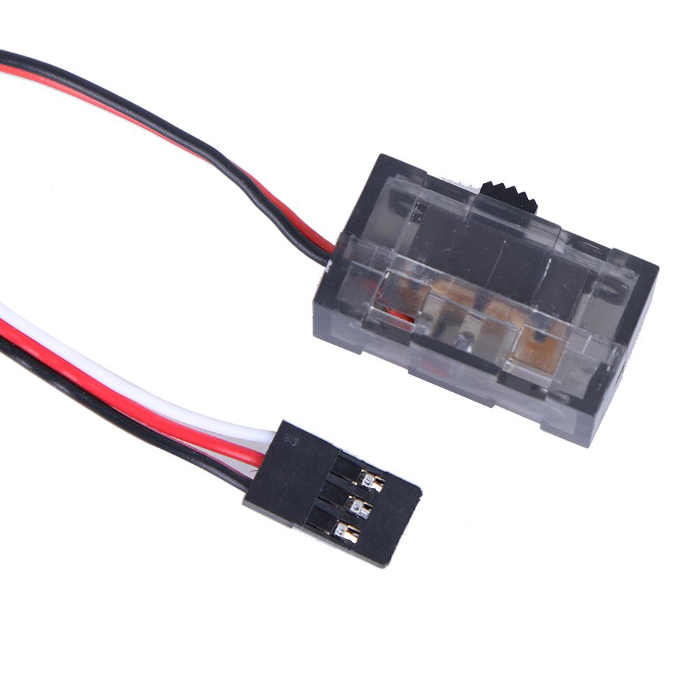 1/8 1/10 ESC Electronic Speed Controller Waterproof Brushed Regulator ESC Brushed Controller for HSP 320A