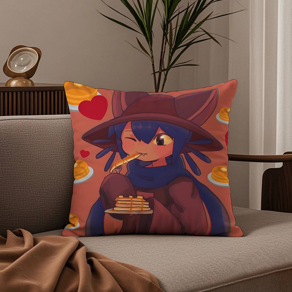 Game One S-Shot N-Nikos Anime Pillow Case Good Print Pillowcase Living Room Sofa Cushion Cover Bedroom Room Decor