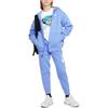 Nike Jacket Kids' Apparel, Solid Color Hooded Fleece Lined Loose Fit Casual Polar Blue Kids' FD2931-450