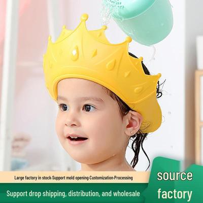 Bonnet de Shampooing Imperméable pour Bébé et Tout-Petit avec Protection des Oreilles et des Yeux