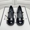 Mary Jane High-heeled Single Shoes Women's 2025 Spring New Bridesmaids Patent Leather Thick-heeled College Style Jk with Skirt Small Leather Shoes