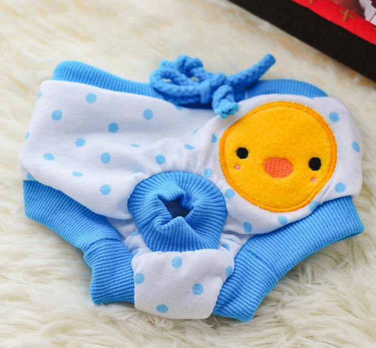 Comfortable Pet Dog Sanitary Pants for Menstruation and Estrus