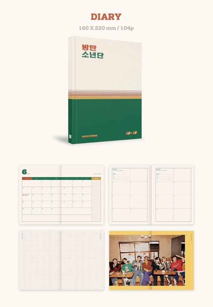 [USED] Year-end clearance sale!! BTS season's greeting 2021 - no missing items!!