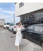 Spring/Summer 2026 French Retro Knee-Length Sleeveless Puff Dress