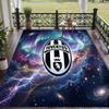 Soft Floor Carpet Juventus FC Pattern Area Rug Decorative Mat For Home Room Decoration