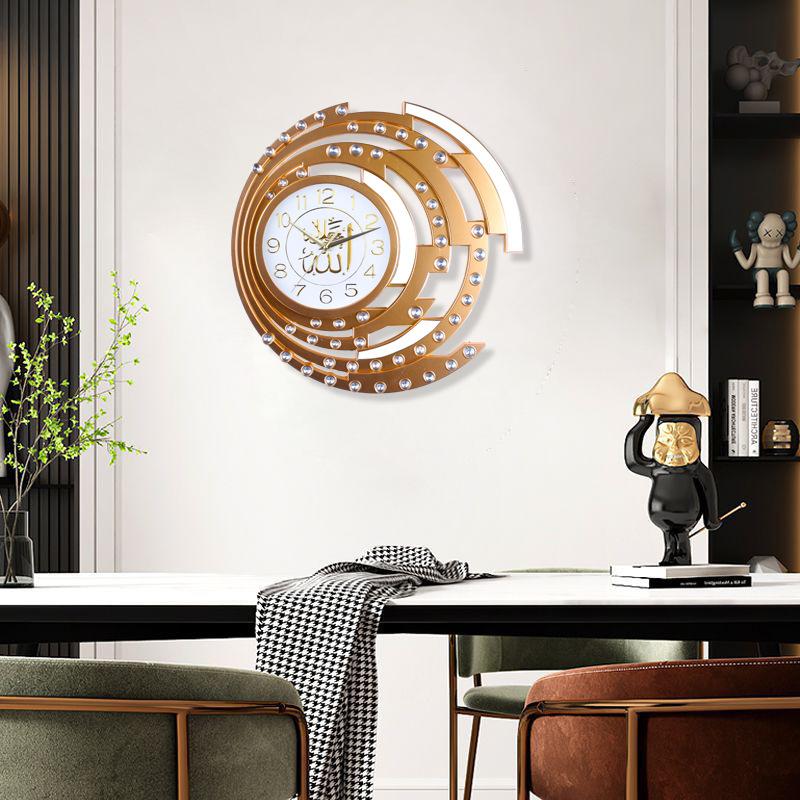 Clocks and Wall Clocks Living Room Modern Simple Light Luxury Clocks Creative Home Fashion Wall Clocks Atmospheric Wall Clocks