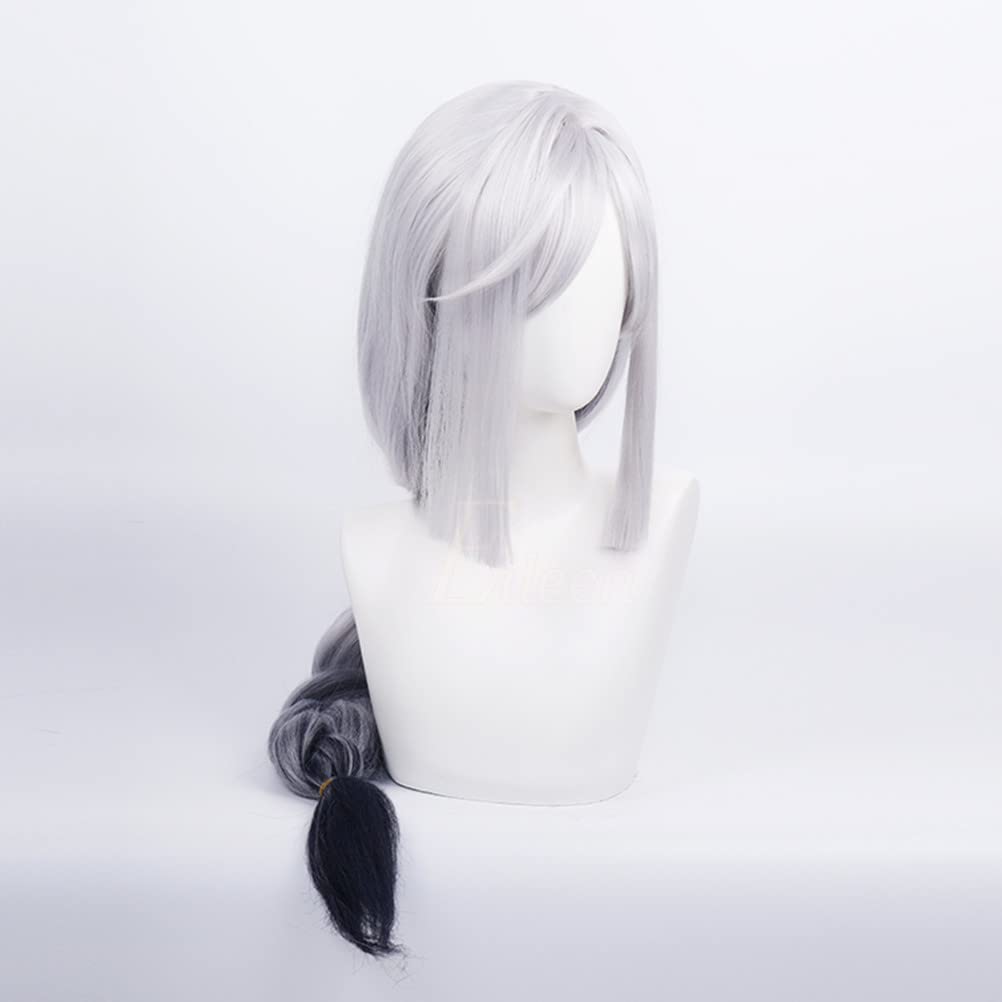 Eileen Genshin Impact Cosplay Shen Hel Wig Costume with Net