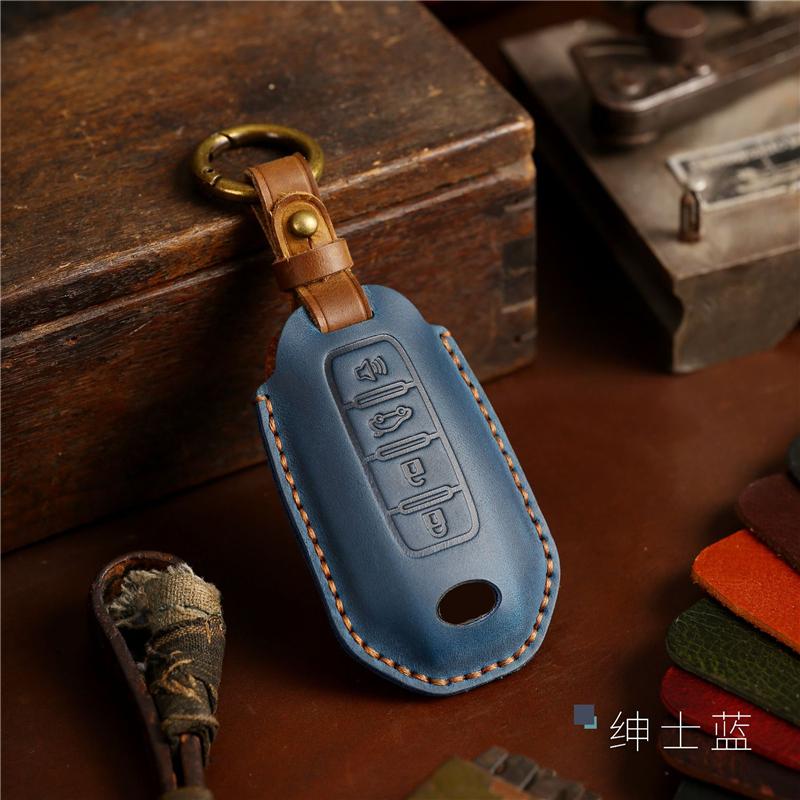 Leather Car Remote Key Cover Case Holder Shell Keychain Keyring Bag Fob For Infiniti New Q50L Q70L QX50 G25 FX35 QX60 QX55 Q60