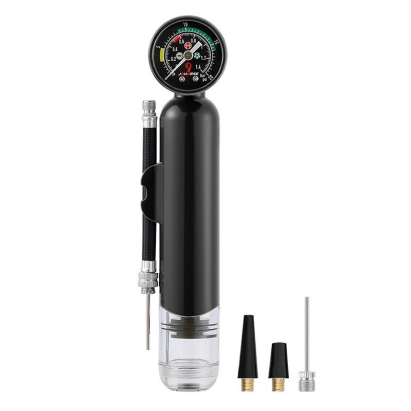 Light weight Air Pumps 20PSI Handheld Balls Pump with Pressure Gauge Sports Balls Pump for Football Basketball Volleyball