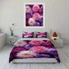 Floral Three-Piece Set Decoration Soft Comfortable Duvet Cover Bedding Set Included 1*Duvet Cover & 2*Pillowcases Gift