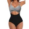 Costum de baie cu bretele decupat Femei 2025 Costum de baie Push Up Feminin O piesă Monokini de înot Body de plajă căptușit Doamnă Vară