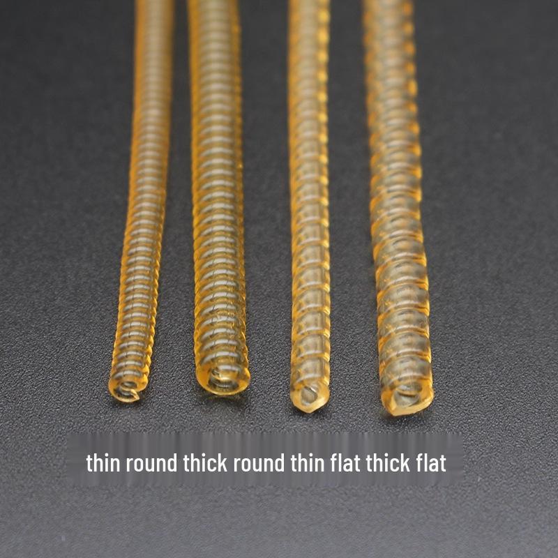 

Прозрачный универсальный регулятор размера кольца-спираль для мужчин и женщин 10CM Thin Flat золотой