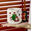 Christmas Santa Claus Mug A Practical Addition to Any Home Simple Use and Easy Keep Clean Built