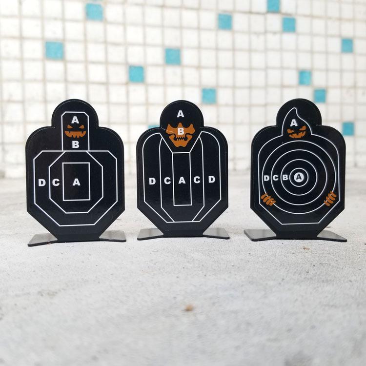 Little Steel Man Black Target by Jin Peixing