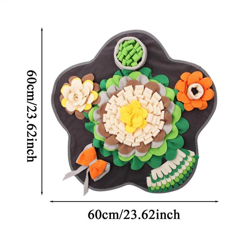 Dog Puzzle Feeder Mat Dog Feeding Game Slow Feeder Cognitive Stimulation Puppy Interactive Toys For Mental Enrichment Boredom