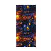 Halloween Window Sticker Stained Glass Style Witch Bats Decal Removable Pumpkins Ghosts Static Window Cling for Party Decoration