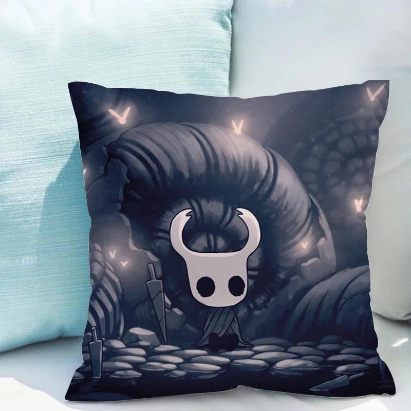 Decorative Pillowcase X Hollow Knight Cushions Home Decor Double-sided Printing Pillow Cases Cushion Cover X Short Plush