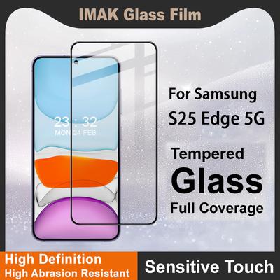 Dla Samsunga Galaxy S25 Edge 5G Szkło IMAK Pełne Pokrycie Szkło Hartowane Folia Seria Pro+