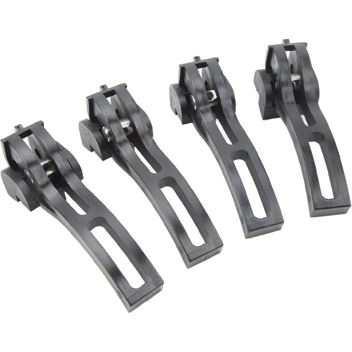 

Trifold Tonneau Cover Replacement for, Hard Or Soft Folding Clamp, Material, Easy Installation