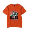 New Aniem T Shirt Kamado Tanjirou Print T-shirt Unisex Summer Casual O-neck Lady Female Clothing Short Sleeve Tees